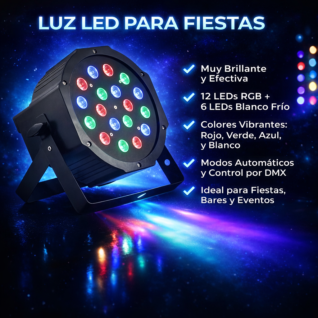 Proyector De Escenario Iluminación Efect