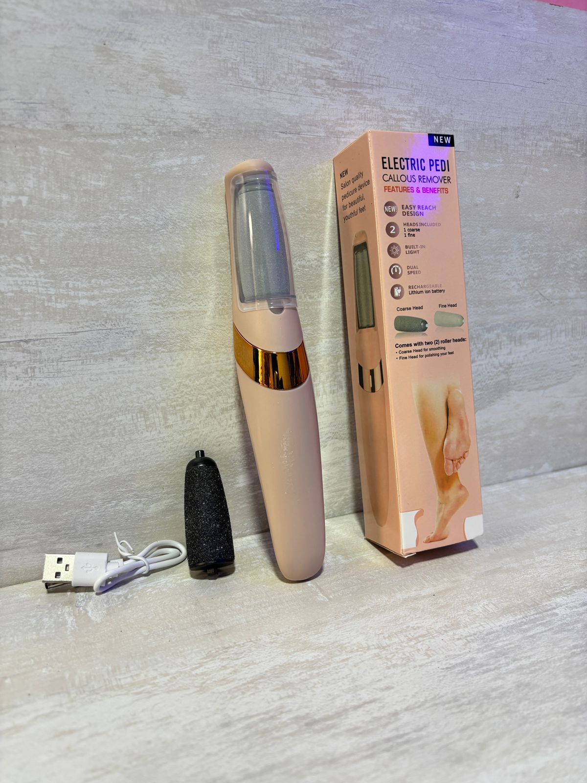 Removedor De Callos Recargable